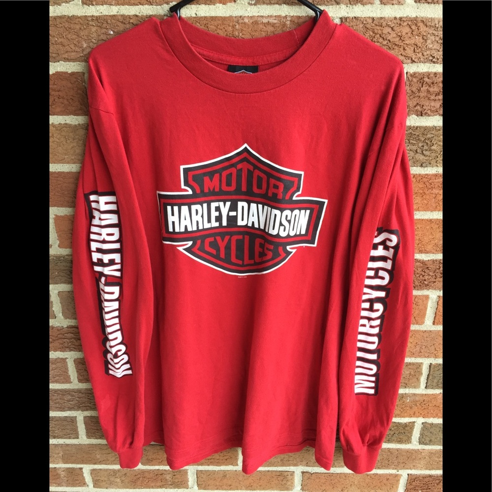 Harley Davidson T shirt long sleeve 2011